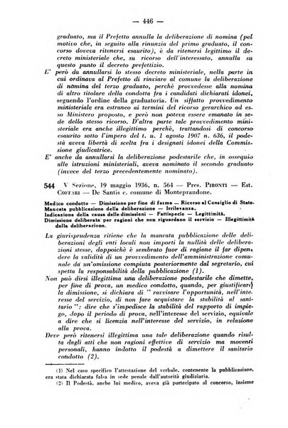 Rivista di diritto pubblico e della pubblica amministrazione in Italia. La giustizia amministrativa raccolta completa di giurisprudenza amministrativa esposta sistematicamente