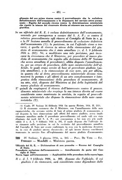 Rivista di diritto pubblico e della pubblica amministrazione in Italia. La giustizia amministrativa raccolta completa di giurisprudenza amministrativa esposta sistematicamente