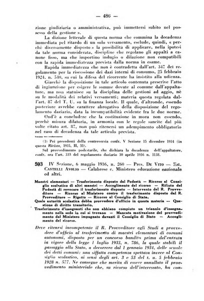 Rivista di diritto pubblico e della pubblica amministrazione in Italia. La giustizia amministrativa raccolta completa di giurisprudenza amministrativa esposta sistematicamente