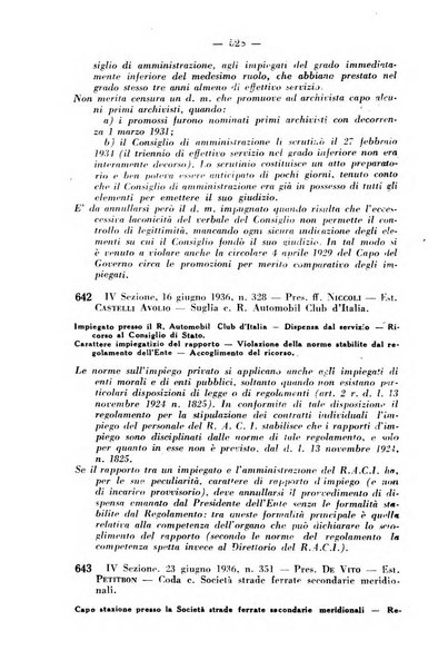 Rivista di diritto pubblico e della pubblica amministrazione in Italia. La giustizia amministrativa raccolta completa di giurisprudenza amministrativa esposta sistematicamente