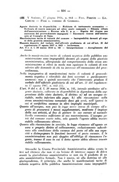 Rivista di diritto pubblico e della pubblica amministrazione in Italia. La giustizia amministrativa raccolta completa di giurisprudenza amministrativa esposta sistematicamente