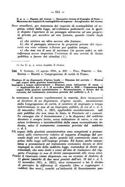 Rivista di diritto pubblico e della pubblica amministrazione in Italia. La giustizia amministrativa raccolta completa di giurisprudenza amministrativa esposta sistematicamente