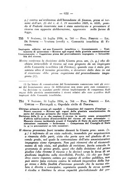 Rivista di diritto pubblico e della pubblica amministrazione in Italia. La giustizia amministrativa raccolta completa di giurisprudenza amministrativa esposta sistematicamente