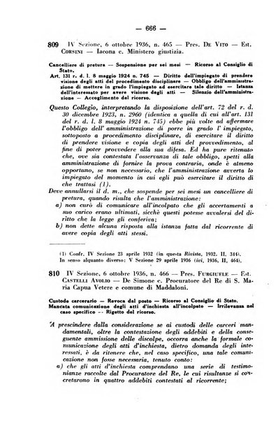 Rivista di diritto pubblico e della pubblica amministrazione in Italia. La giustizia amministrativa raccolta completa di giurisprudenza amministrativa esposta sistematicamente