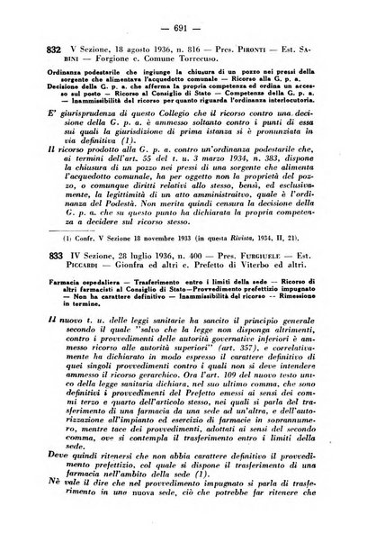 Rivista di diritto pubblico e della pubblica amministrazione in Italia. La giustizia amministrativa raccolta completa di giurisprudenza amministrativa esposta sistematicamente