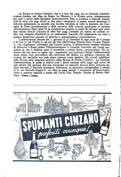 Rivista di diritto pubblico e della pubblica amministrazione in Italia. La giustizia amministrativa raccolta completa di giurisprudenza amministrativa esposta sistematicamente