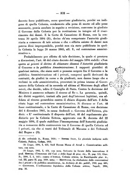 Rivista di diritto pubblico e della pubblica amministrazione in Italia. La giustizia amministrativa raccolta completa di giurisprudenza amministrativa esposta sistematicamente