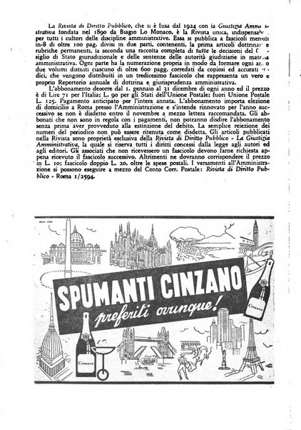 Rivista di diritto pubblico e della pubblica amministrazione in Italia. La giustizia amministrativa raccolta completa di giurisprudenza amministrativa esposta sistematicamente