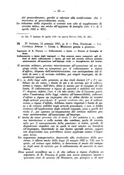 Rivista di diritto pubblico e della pubblica amministrazione in Italia. La giustizia amministrativa raccolta completa di giurisprudenza amministrativa esposta sistematicamente