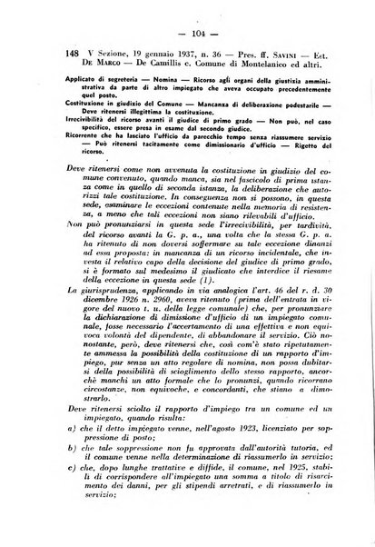 Rivista di diritto pubblico e della pubblica amministrazione in Italia. La giustizia amministrativa raccolta completa di giurisprudenza amministrativa esposta sistematicamente