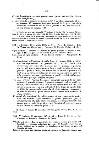 Rivista di diritto pubblico e della pubblica amministrazione in Italia. La giustizia amministrativa raccolta completa di giurisprudenza amministrativa esposta sistematicamente