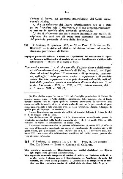 Rivista di diritto pubblico e della pubblica amministrazione in Italia. La giustizia amministrativa raccolta completa di giurisprudenza amministrativa esposta sistematicamente