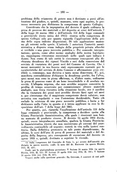 Rivista di diritto pubblico e della pubblica amministrazione in Italia. La giustizia amministrativa raccolta completa di giurisprudenza amministrativa esposta sistematicamente