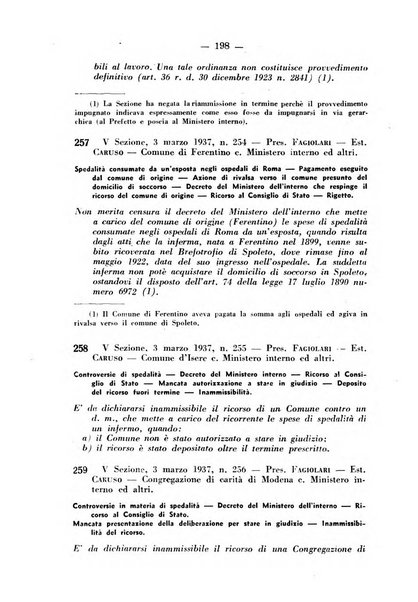 Rivista di diritto pubblico e della pubblica amministrazione in Italia. La giustizia amministrativa raccolta completa di giurisprudenza amministrativa esposta sistematicamente