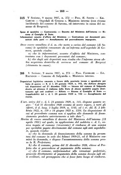 Rivista di diritto pubblico e della pubblica amministrazione in Italia. La giustizia amministrativa raccolta completa di giurisprudenza amministrativa esposta sistematicamente