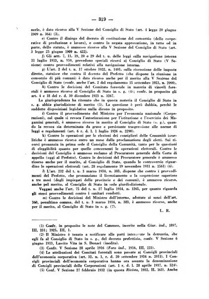 Rivista di diritto pubblico e della pubblica amministrazione in Italia. La giustizia amministrativa raccolta completa di giurisprudenza amministrativa esposta sistematicamente