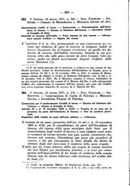 Rivista di diritto pubblico e della pubblica amministrazione in Italia. La giustizia amministrativa raccolta completa di giurisprudenza amministrativa esposta sistematicamente