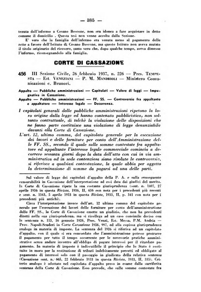 Rivista di diritto pubblico e della pubblica amministrazione in Italia. La giustizia amministrativa raccolta completa di giurisprudenza amministrativa esposta sistematicamente