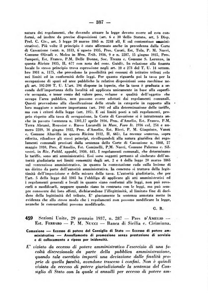 Rivista di diritto pubblico e della pubblica amministrazione in Italia. La giustizia amministrativa raccolta completa di giurisprudenza amministrativa esposta sistematicamente