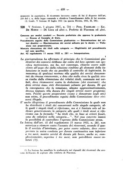 Rivista di diritto pubblico e della pubblica amministrazione in Italia. La giustizia amministrativa raccolta completa di giurisprudenza amministrativa esposta sistematicamente