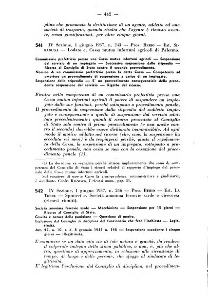 Rivista di diritto pubblico e della pubblica amministrazione in Italia. La giustizia amministrativa raccolta completa di giurisprudenza amministrativa esposta sistematicamente