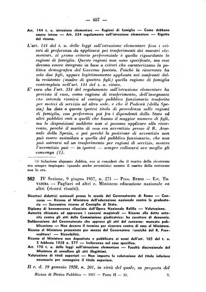 Rivista di diritto pubblico e della pubblica amministrazione in Italia. La giustizia amministrativa raccolta completa di giurisprudenza amministrativa esposta sistematicamente