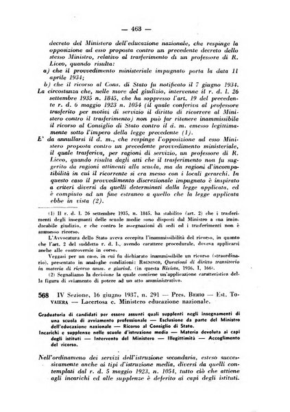 Rivista di diritto pubblico e della pubblica amministrazione in Italia. La giustizia amministrativa raccolta completa di giurisprudenza amministrativa esposta sistematicamente