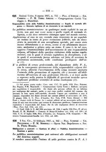 Rivista di diritto pubblico e della pubblica amministrazione in Italia. La giustizia amministrativa raccolta completa di giurisprudenza amministrativa esposta sistematicamente