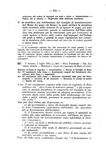 Rivista di diritto pubblico e della pubblica amministrazione in Italia. La giustizia amministrativa raccolta completa di giurisprudenza amministrativa esposta sistematicamente