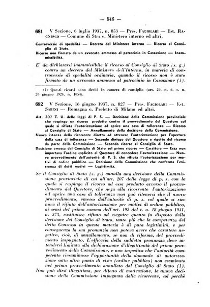 Rivista di diritto pubblico e della pubblica amministrazione in Italia. La giustizia amministrativa raccolta completa di giurisprudenza amministrativa esposta sistematicamente