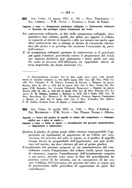 Rivista di diritto pubblico e della pubblica amministrazione in Italia. La giustizia amministrativa raccolta completa di giurisprudenza amministrativa esposta sistematicamente