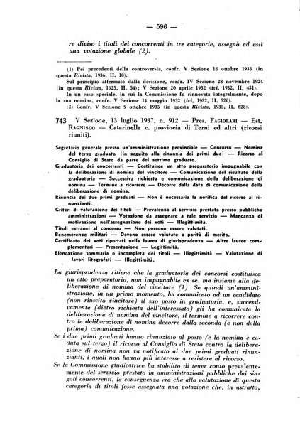 Rivista di diritto pubblico e della pubblica amministrazione in Italia. La giustizia amministrativa raccolta completa di giurisprudenza amministrativa esposta sistematicamente