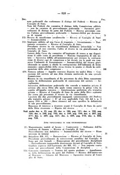 Rivista di diritto pubblico e della pubblica amministrazione in Italia. La giustizia amministrativa raccolta completa di giurisprudenza amministrativa esposta sistematicamente