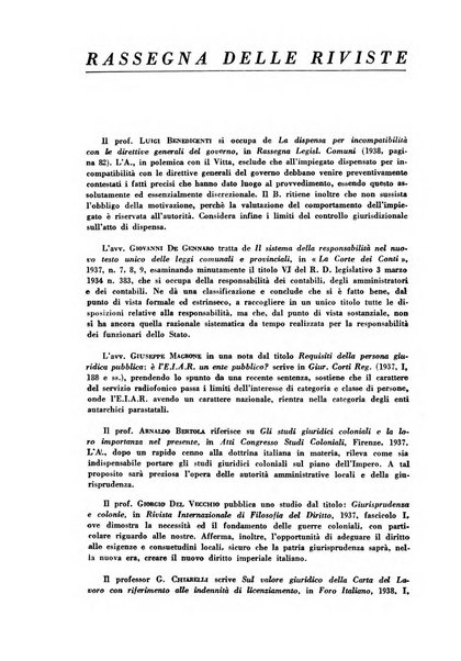 Rivista di diritto pubblico e della pubblica amministrazione in Italia. La giustizia amministrativa raccolta completa di giurisprudenza amministrativa esposta sistematicamente