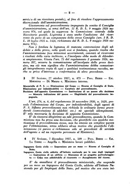 Rivista di diritto pubblico e della pubblica amministrazione in Italia. La giustizia amministrativa raccolta completa di giurisprudenza amministrativa esposta sistematicamente