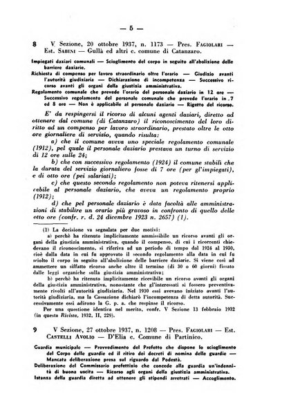 Rivista di diritto pubblico e della pubblica amministrazione in Italia. La giustizia amministrativa raccolta completa di giurisprudenza amministrativa esposta sistematicamente