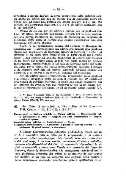 Rivista di diritto pubblico e della pubblica amministrazione in Italia. La giustizia amministrativa raccolta completa di giurisprudenza amministrativa esposta sistematicamente