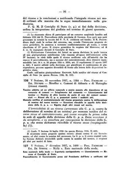 Rivista di diritto pubblico e della pubblica amministrazione in Italia. La giustizia amministrativa raccolta completa di giurisprudenza amministrativa esposta sistematicamente