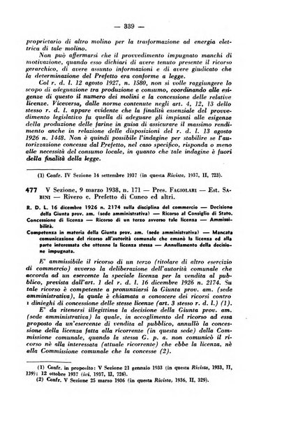 Rivista di diritto pubblico e della pubblica amministrazione in Italia. La giustizia amministrativa raccolta completa di giurisprudenza amministrativa esposta sistematicamente