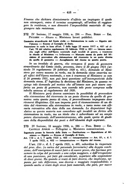 Rivista di diritto pubblico e della pubblica amministrazione in Italia. La giustizia amministrativa raccolta completa di giurisprudenza amministrativa esposta sistematicamente