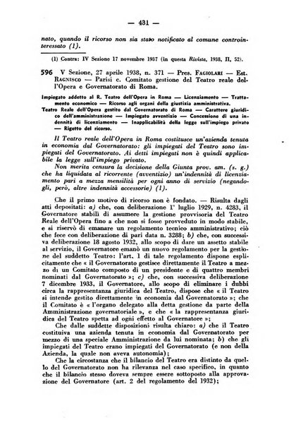 Rivista di diritto pubblico e della pubblica amministrazione in Italia. La giustizia amministrativa raccolta completa di giurisprudenza amministrativa esposta sistematicamente