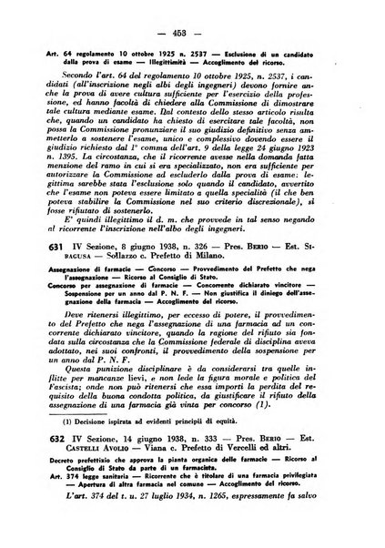 Rivista di diritto pubblico e della pubblica amministrazione in Italia. La giustizia amministrativa raccolta completa di giurisprudenza amministrativa esposta sistematicamente