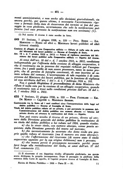 Rivista di diritto pubblico e della pubblica amministrazione in Italia. La giustizia amministrativa raccolta completa di giurisprudenza amministrativa esposta sistematicamente