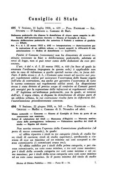 Rivista di diritto pubblico e della pubblica amministrazione in Italia. La giustizia amministrativa raccolta completa di giurisprudenza amministrativa esposta sistematicamente