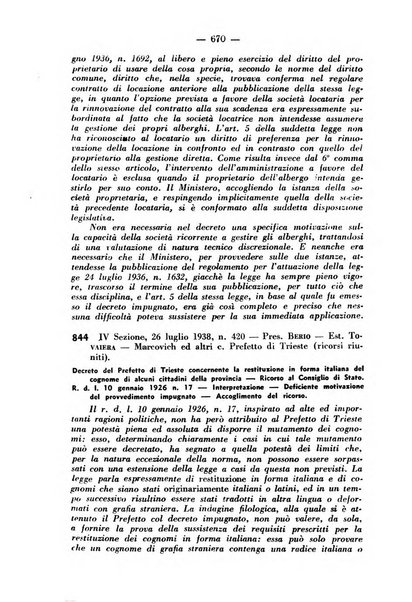 Rivista di diritto pubblico e della pubblica amministrazione in Italia. La giustizia amministrativa raccolta completa di giurisprudenza amministrativa esposta sistematicamente