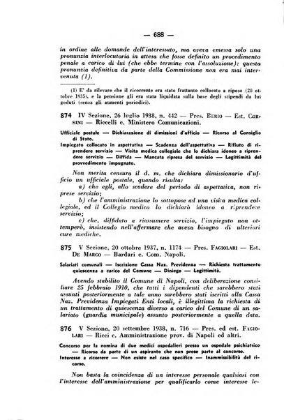 Rivista di diritto pubblico e della pubblica amministrazione in Italia. La giustizia amministrativa raccolta completa di giurisprudenza amministrativa esposta sistematicamente