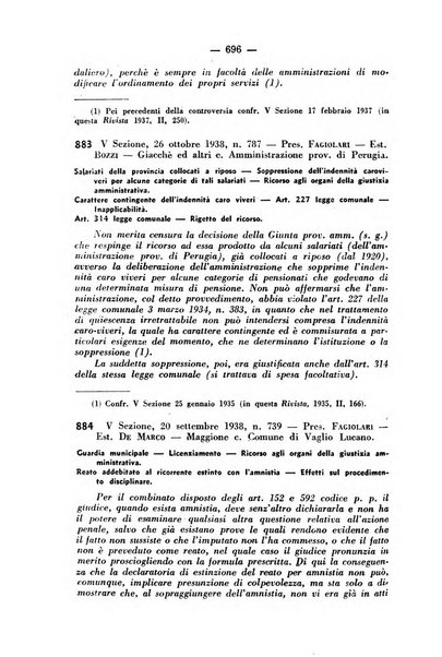 Rivista di diritto pubblico e della pubblica amministrazione in Italia. La giustizia amministrativa raccolta completa di giurisprudenza amministrativa esposta sistematicamente