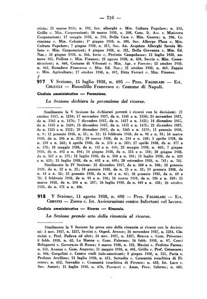 Rivista di diritto pubblico e della pubblica amministrazione in Italia. La giustizia amministrativa raccolta completa di giurisprudenza amministrativa esposta sistematicamente