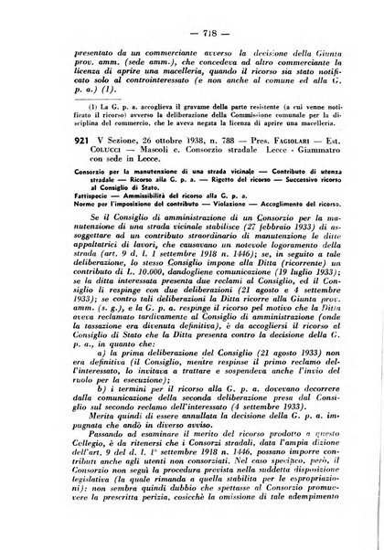 Rivista di diritto pubblico e della pubblica amministrazione in Italia. La giustizia amministrativa raccolta completa di giurisprudenza amministrativa esposta sistematicamente