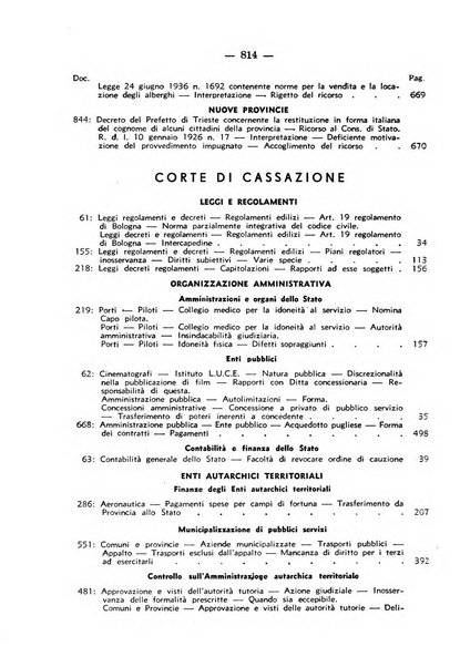 Rivista di diritto pubblico e della pubblica amministrazione in Italia. La giustizia amministrativa raccolta completa di giurisprudenza amministrativa esposta sistematicamente